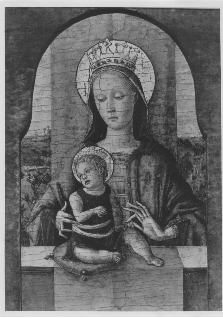 Madonna con Bambino (dipinto) di Crivelli Carlo (attribuito) (seconda metà XV)