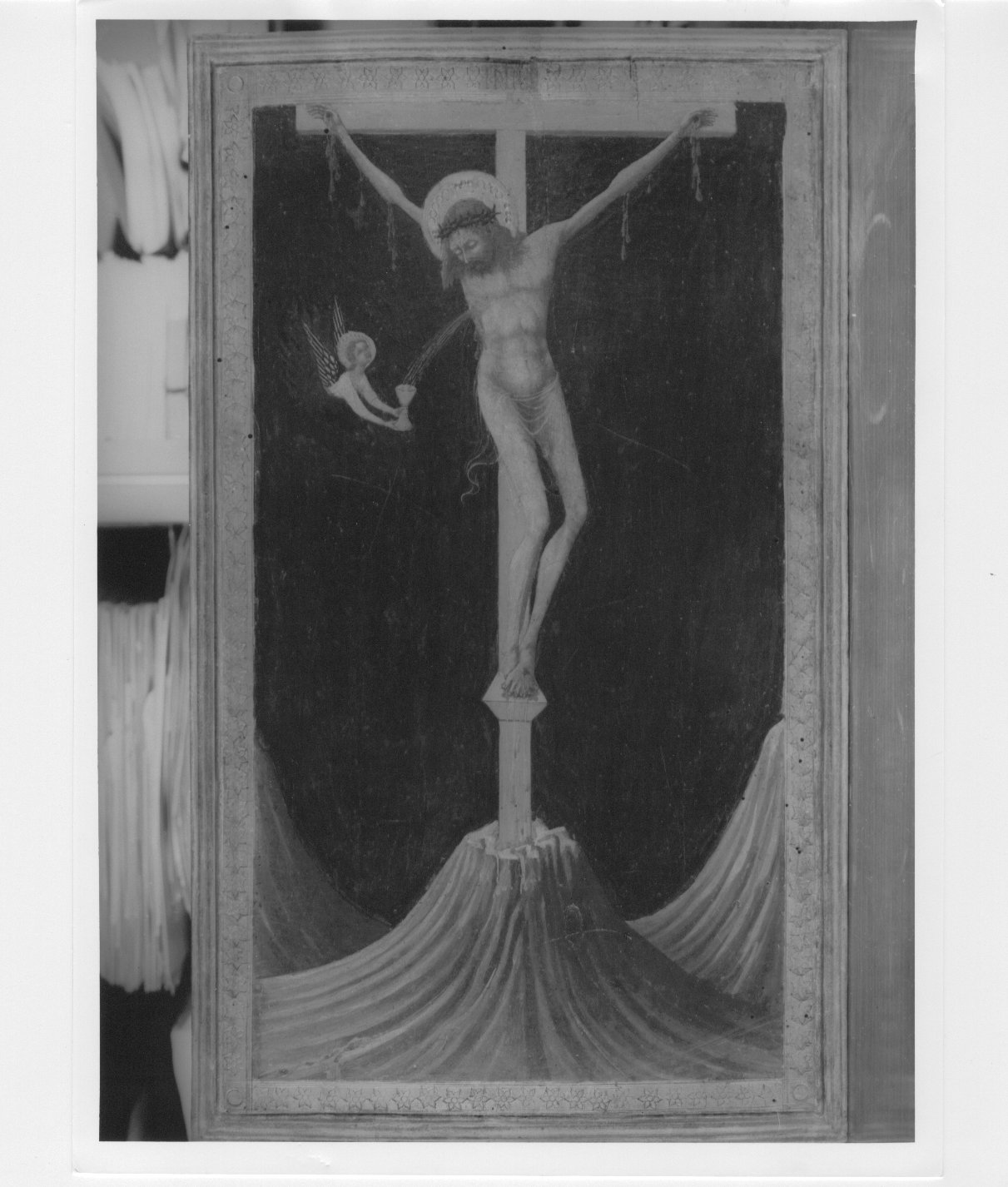 Cristo Crocifisso (dipinto) di Pietro di Giovanni d'Ambrogio (XV)