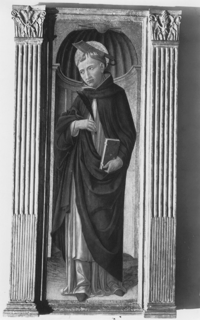 San Pietro Martire (dipinto) di Lorenzo di Pietro detto Vecchietta (metà XV)