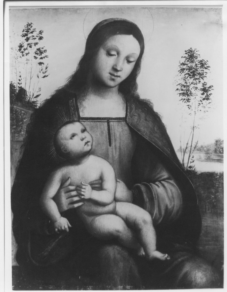 Madonna con il Bambino (dipinto) di Costa Lorenzo (inizio XVI)