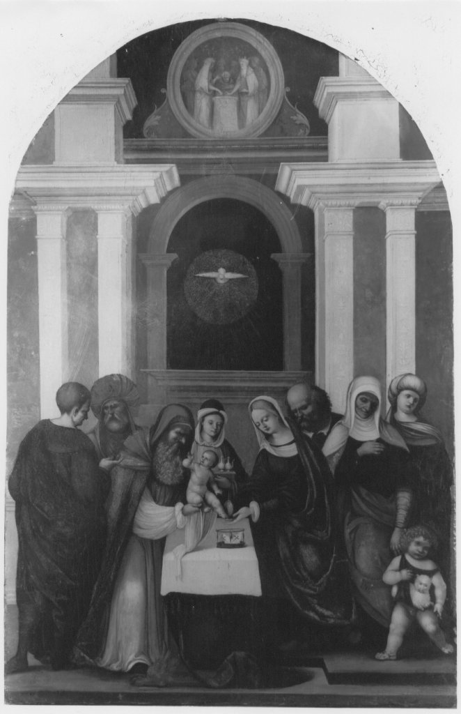 Presentazione di Gesù al Tempio (dipinto) di Mazzolino Ludovico (secondo quarto XVI)