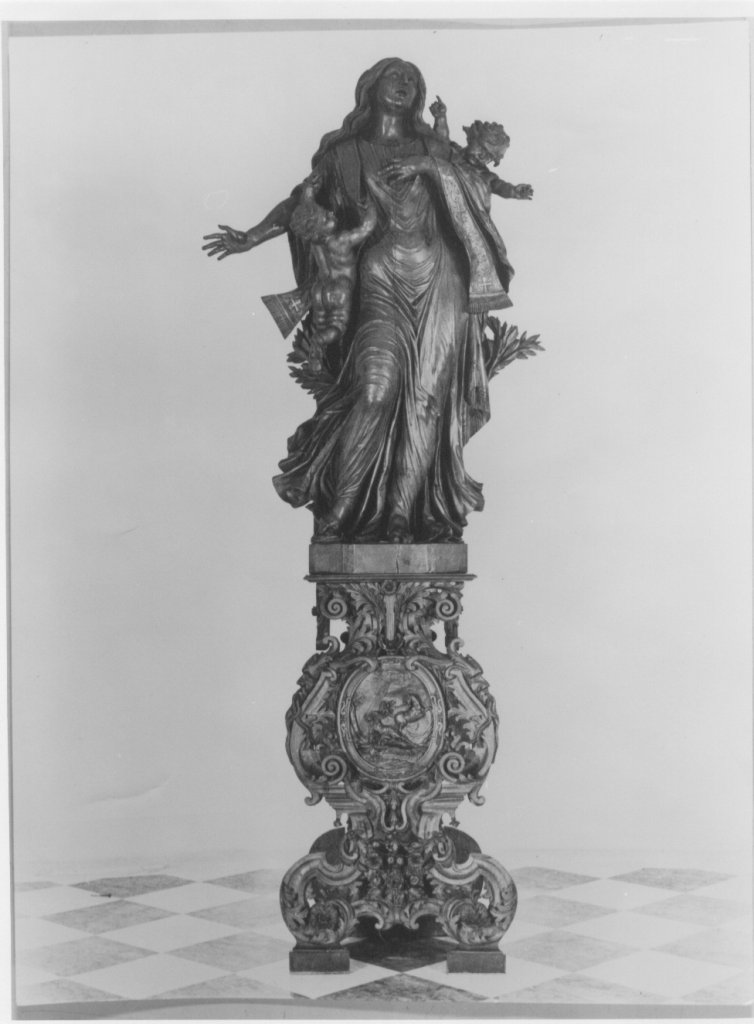 Allegorie Piloni, La Grazia, Carità (scultura) di Brustolon Andrea (sec. XVIII)