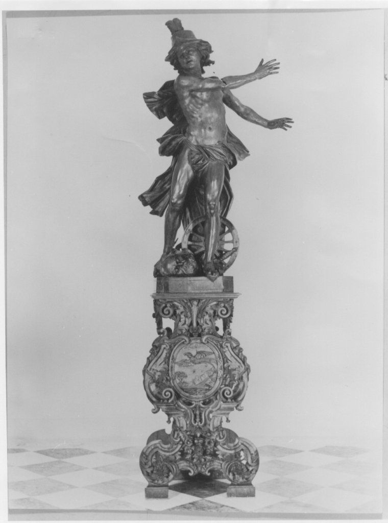 Allegorie Piloni, Mercurio (scultura) di Brustolon Andrea (sec. XVIII)