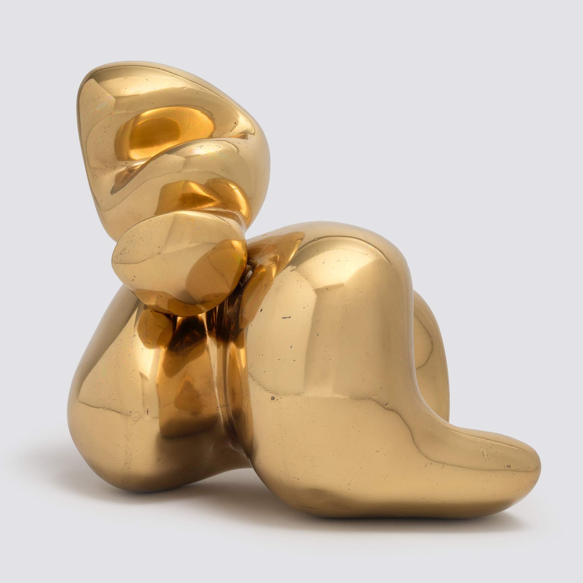 Testa e conchiglia (Téte et coquille), figure biomorfe (scultura) di Arp Jean (secondo quarto XX)