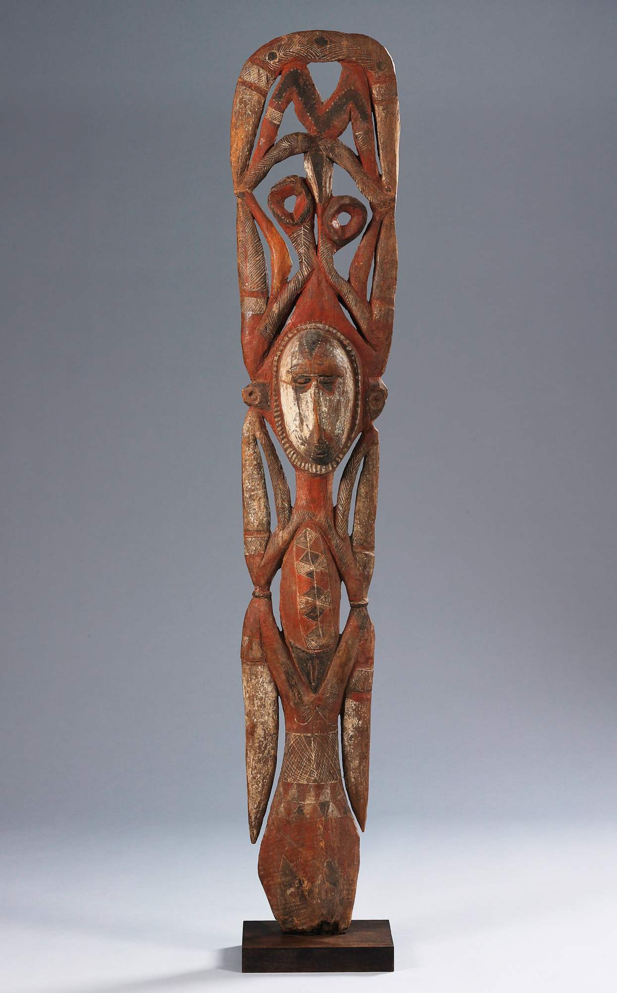 Miamba maira, figura ancestrale (scultura) - ambito della Nuova Guinea (metà XX)