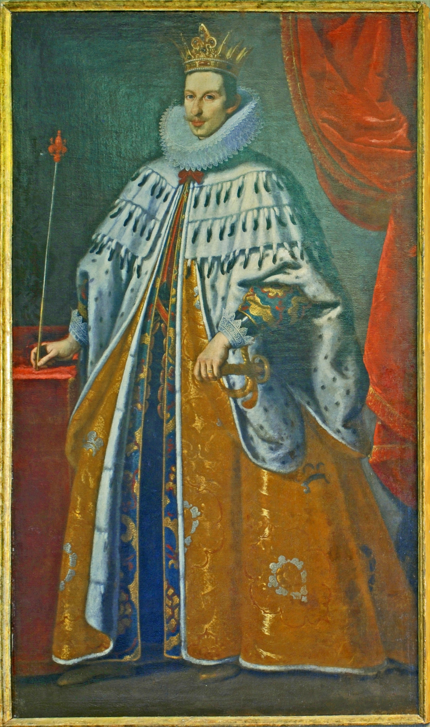 Ritratto di Cosimo II de'Medici, Ritratto di uomo (dipinto) - ambito toscano (XVII)
