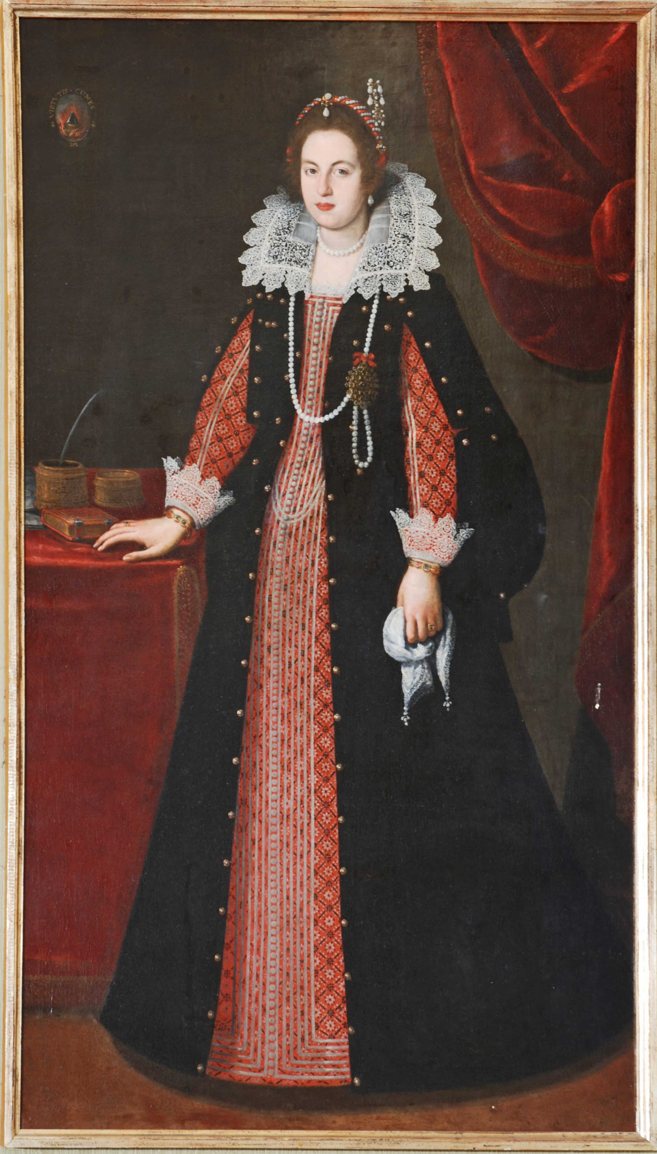 Ritratto di Margherita de'Medici, Ritratto di donna (dipinto) - ambito toscano (XVII)