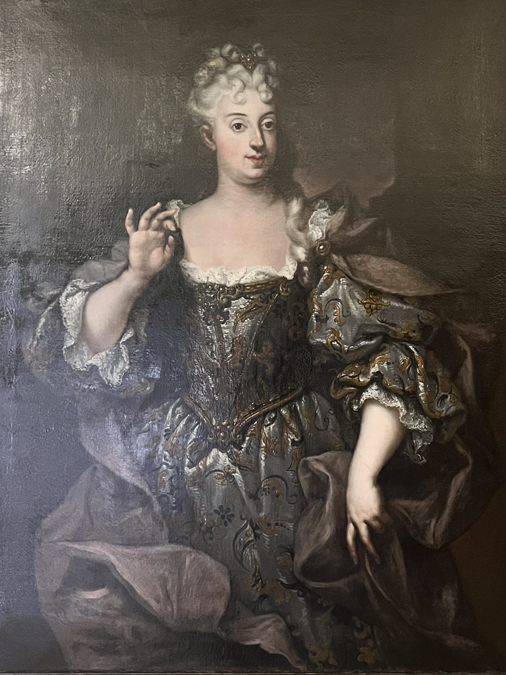 Ritratto di Elonora Gonzaga Guastalla, Ritratto di donna (dipinto) - ambito toscano (inizio XVIII)