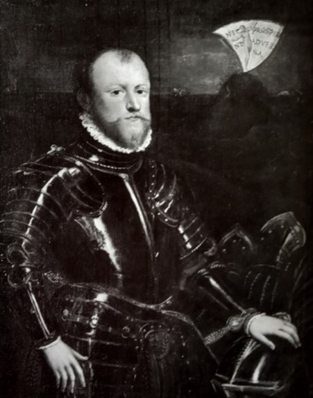 Ritratto di ammiraglio veneziano (dipinto) di Robusti Jacopo detto Tintoretto - ambito veneziano (seconda metà XVI)