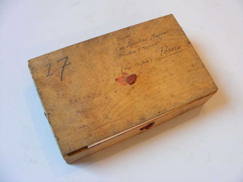 scatola, opera isolata - produzione romana (secondo quarto sec. XX)