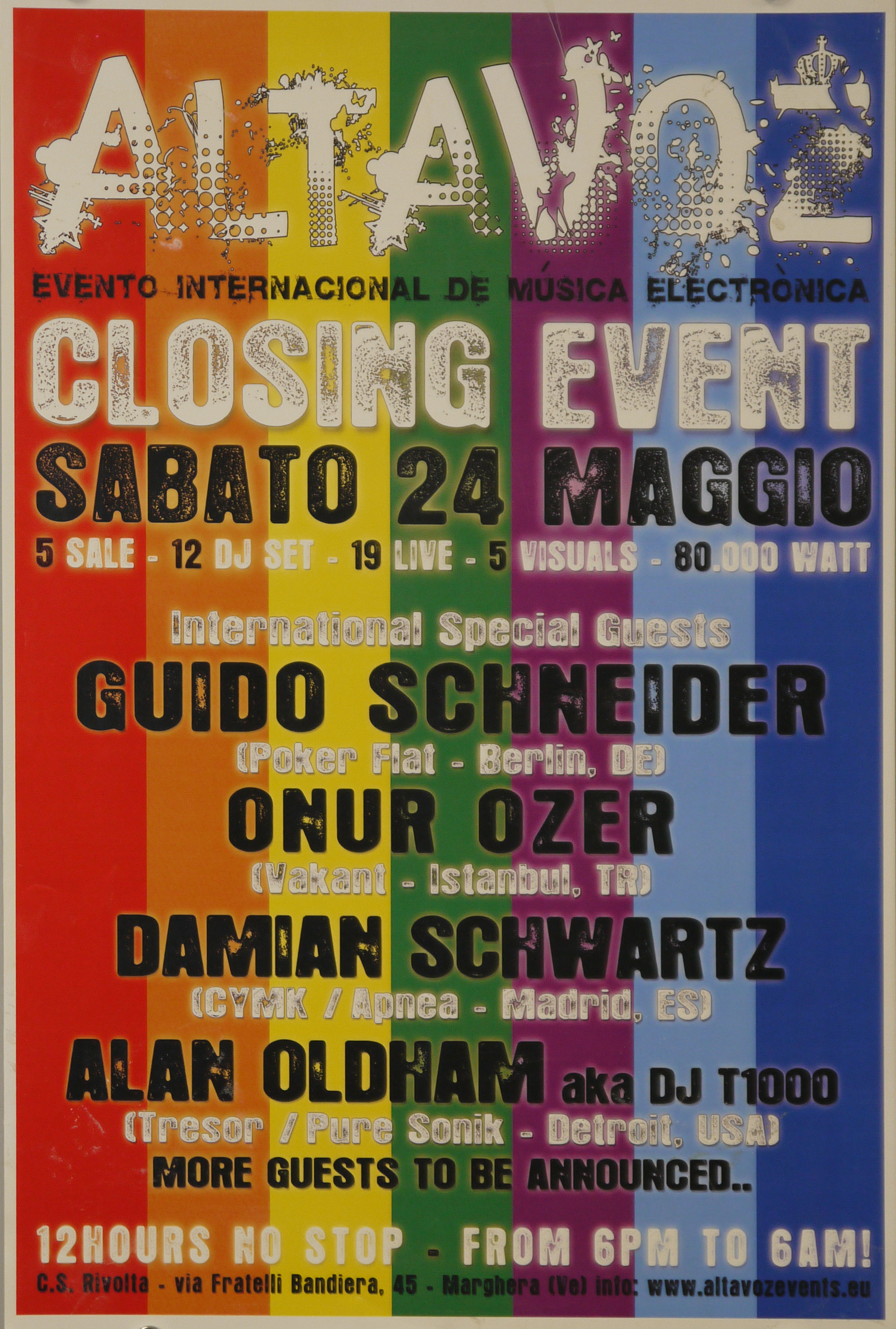 fasce colorate (locandina) - ambito veneto (inizio XXI)