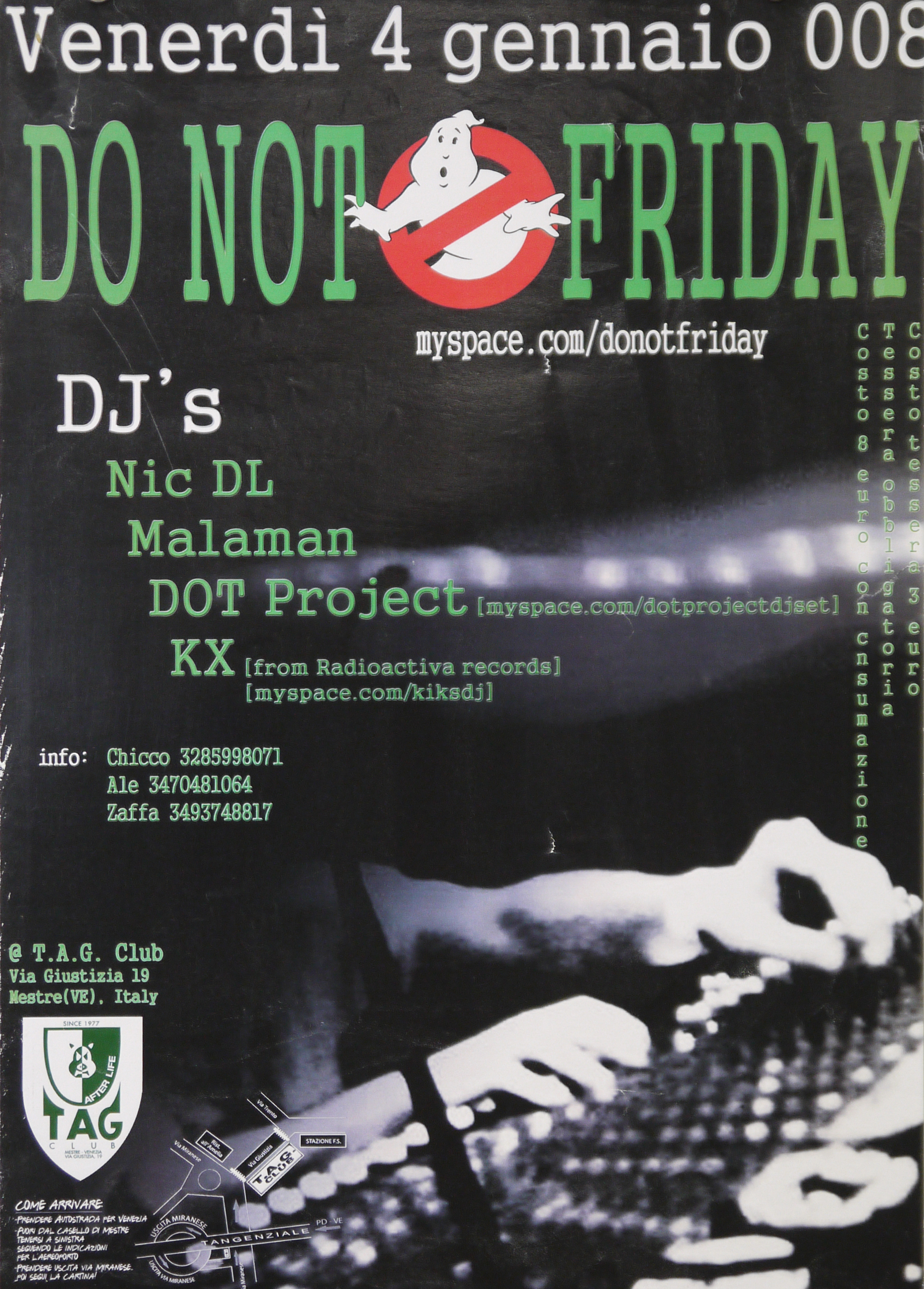 mani su sintetizzatore (locandina) - ambito veneto (inizio XXI)