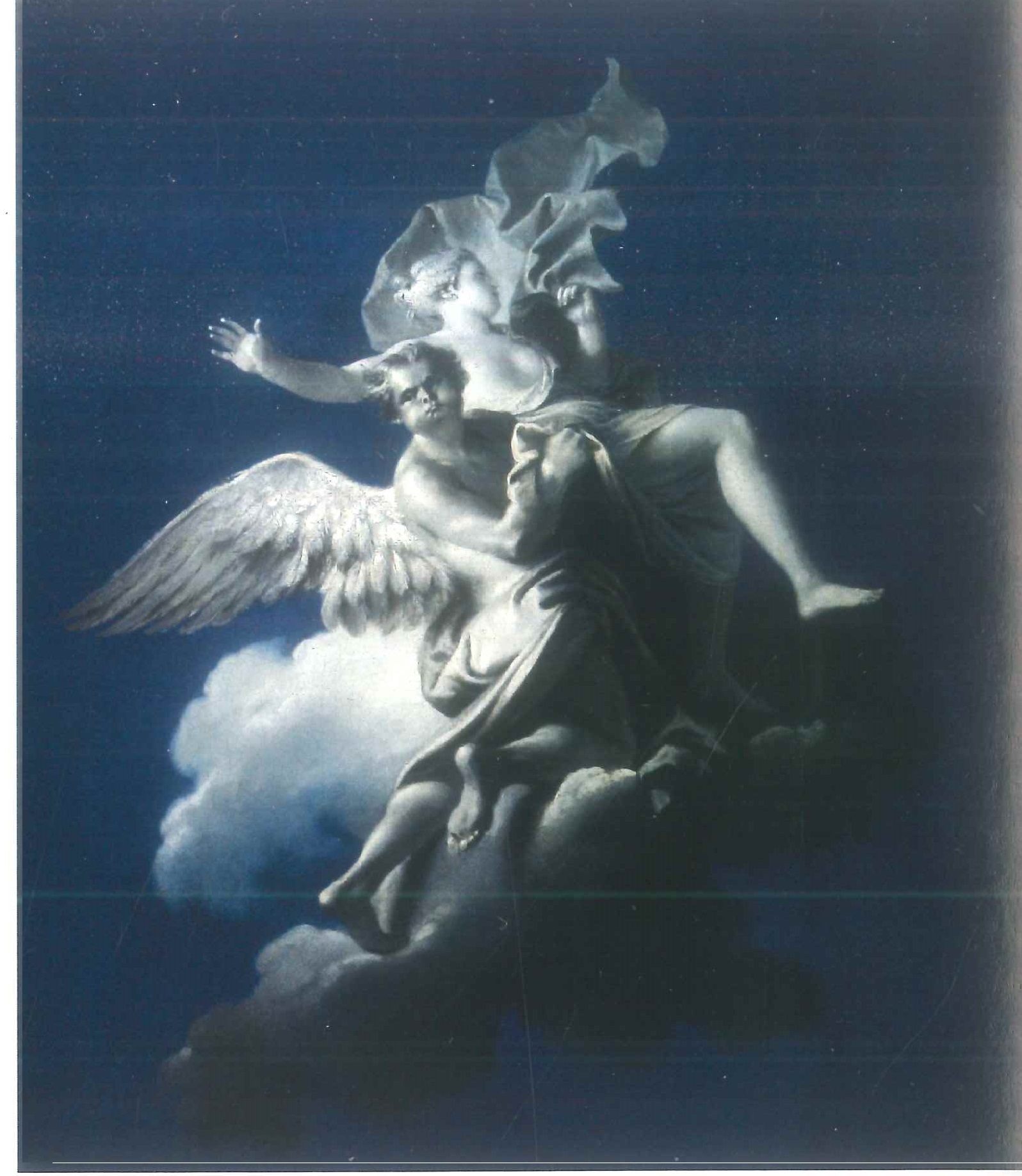 Borea rapisce Orizia, Borea rapisce Orizia (dipinto, pendant) di Guidobono Domenico - ambito ligure (prima metà XVIII)