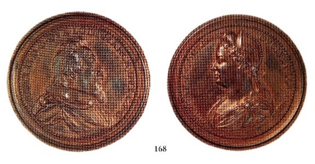 medaglia di De Saint Urbain Claude Augustin (prima metà SECOLI/ XVIII)