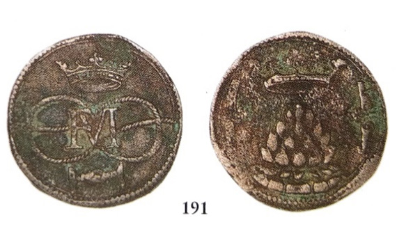 gettone - ambito mantovano (primo quarto SECOLI/ XVII)