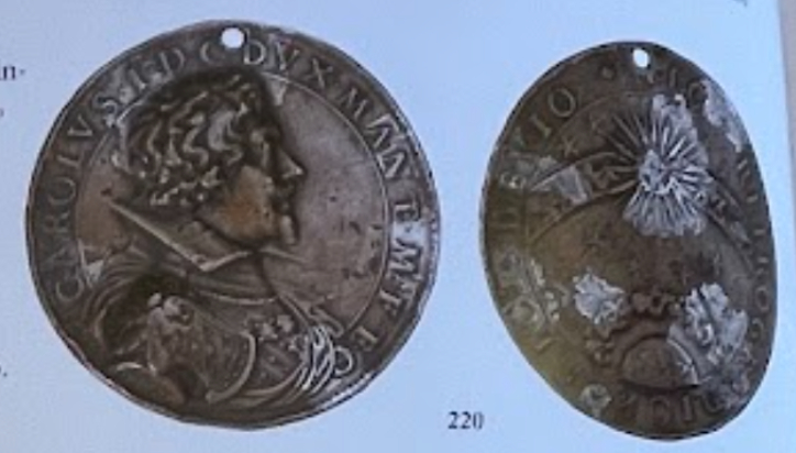 medaglia di Gaspare Moroni Mola - ambito mantovano (metà SECOLI/ XVII)