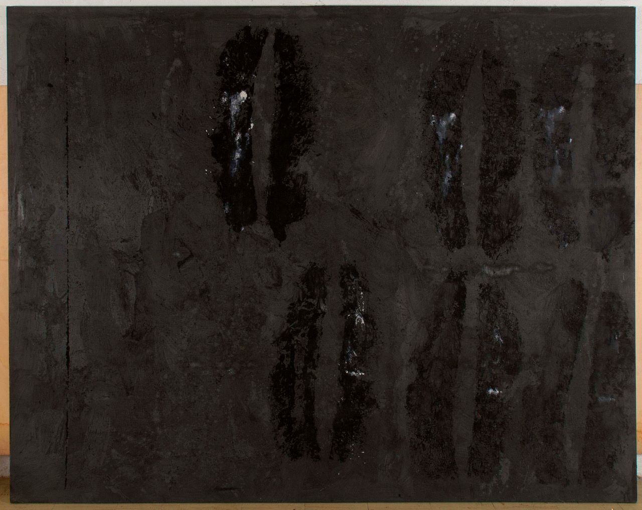 Manhattan, composizione astratta (opera bidimensionale) di Scialoja Toti (Sec. XX)