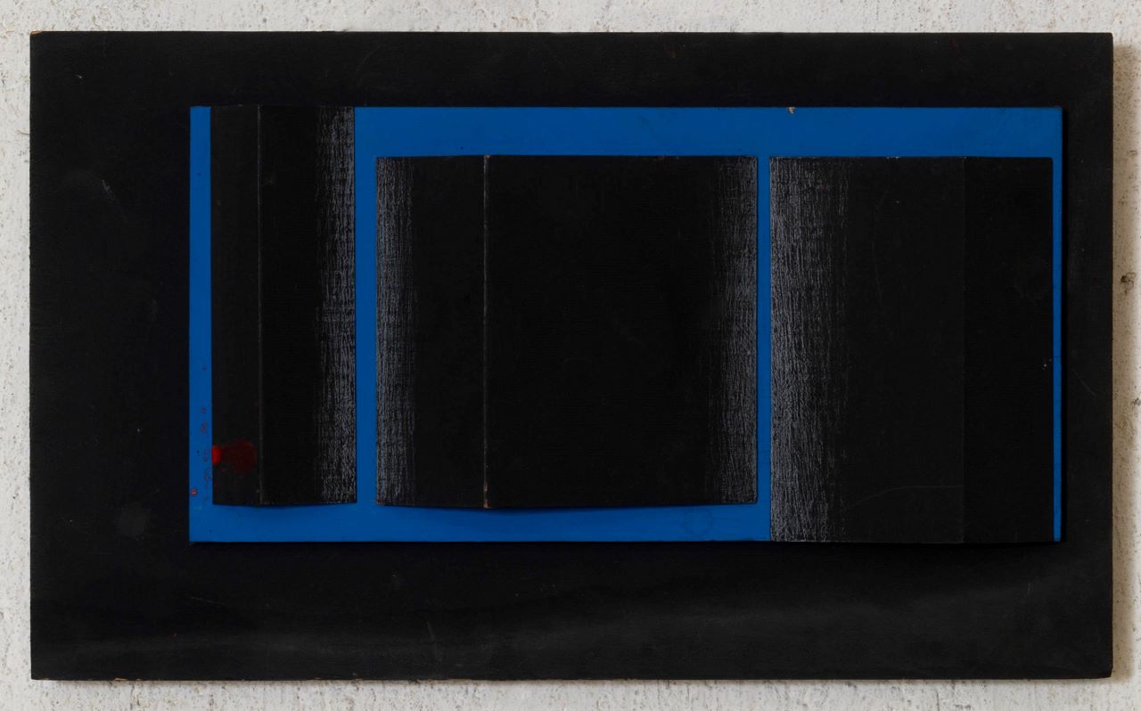 Senza titolo, scultura non figurativa (scultura, opera isolata) di Scialoja Toti - ambito italiano (ultimo quarto XX)