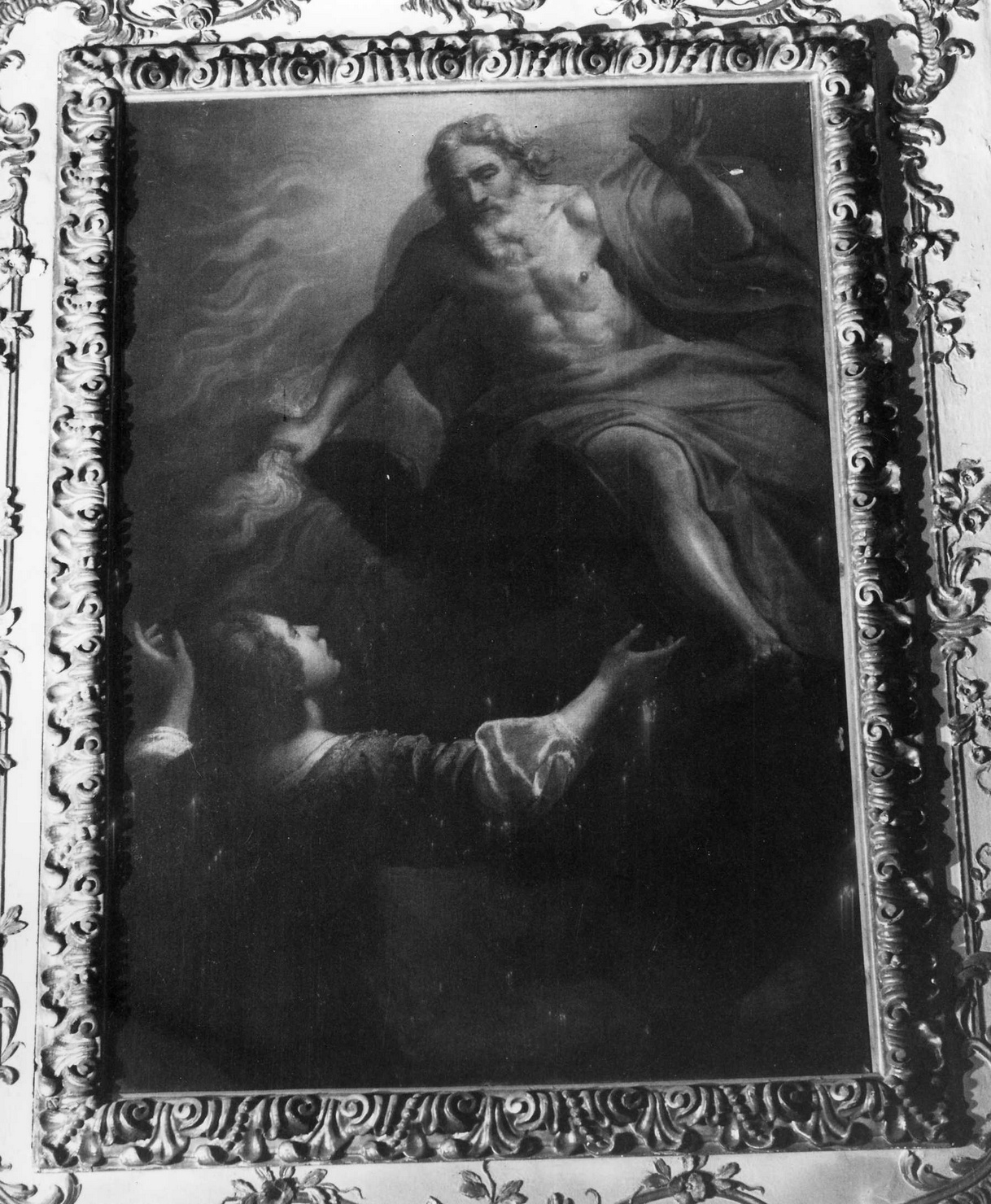 Giove incenerisce Semele (dipinto, opera isolata) di Fiasella Domenico detto Sarzana (attribuito) - ambito ligure (anni sessanta XVII)