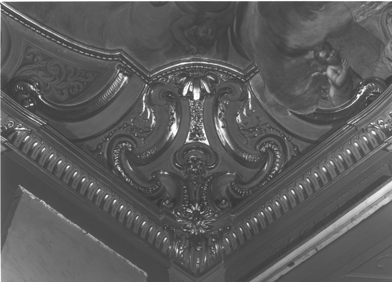 decorazione plastica, complesso decorativo - bottega lombarda (prima metà XVIII)