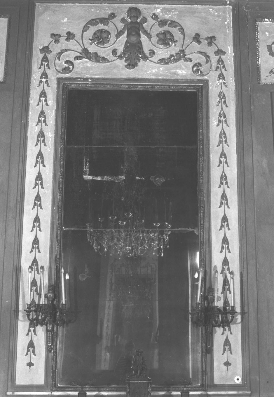 specchiera, coppia - bottega ligure (fine XVIII)