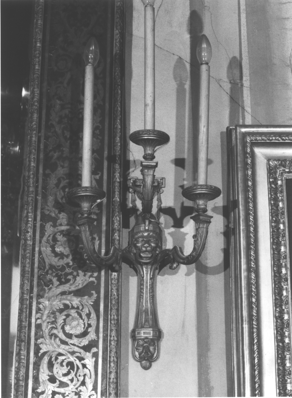applique, coppia - bottega Italia settentrionale (ultimo quarto XVIII)