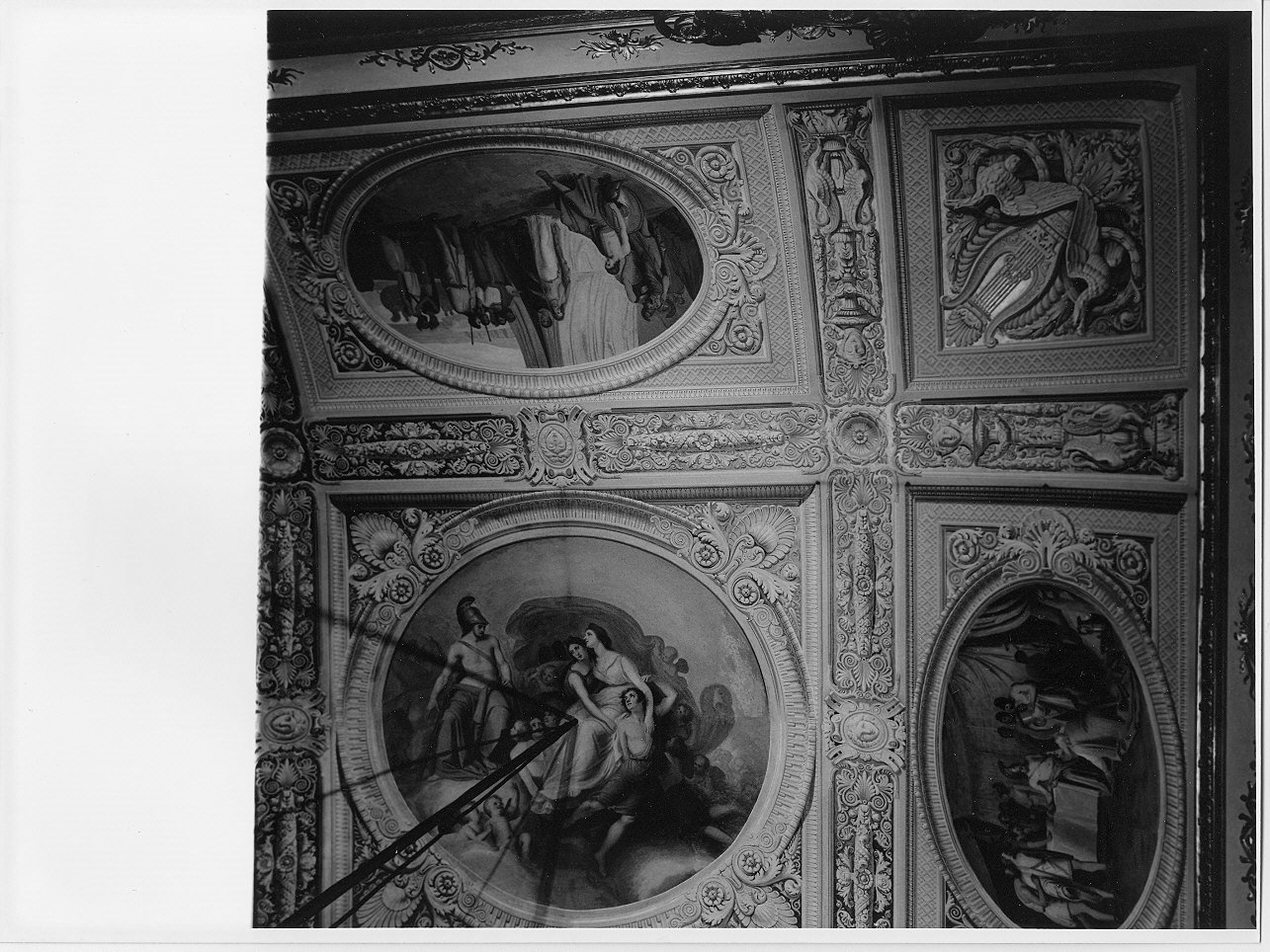 Ornati a finto stucco (decorazione plastica, opera isolata) di Canzio Michele (metà XIX)