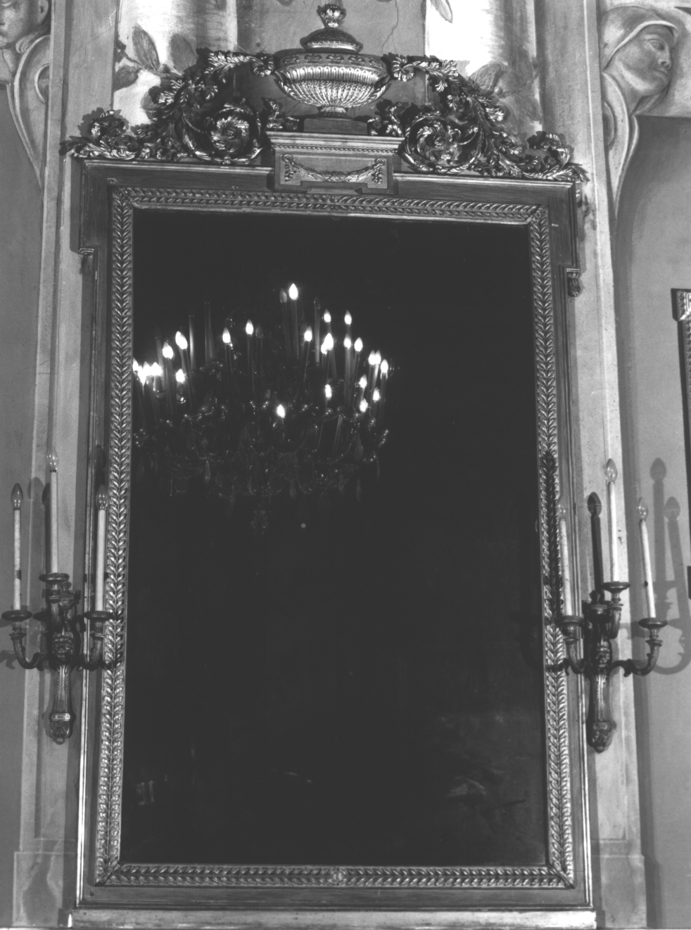 specchiera, opera isolata - bottega italiana (ultimo quarto XVIII)