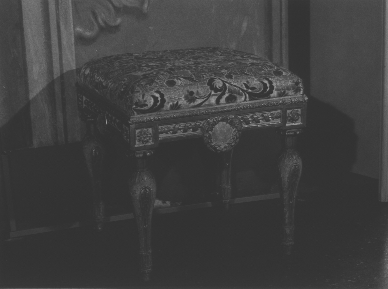 sgabello, serie - bottega piemontese (XVIII)