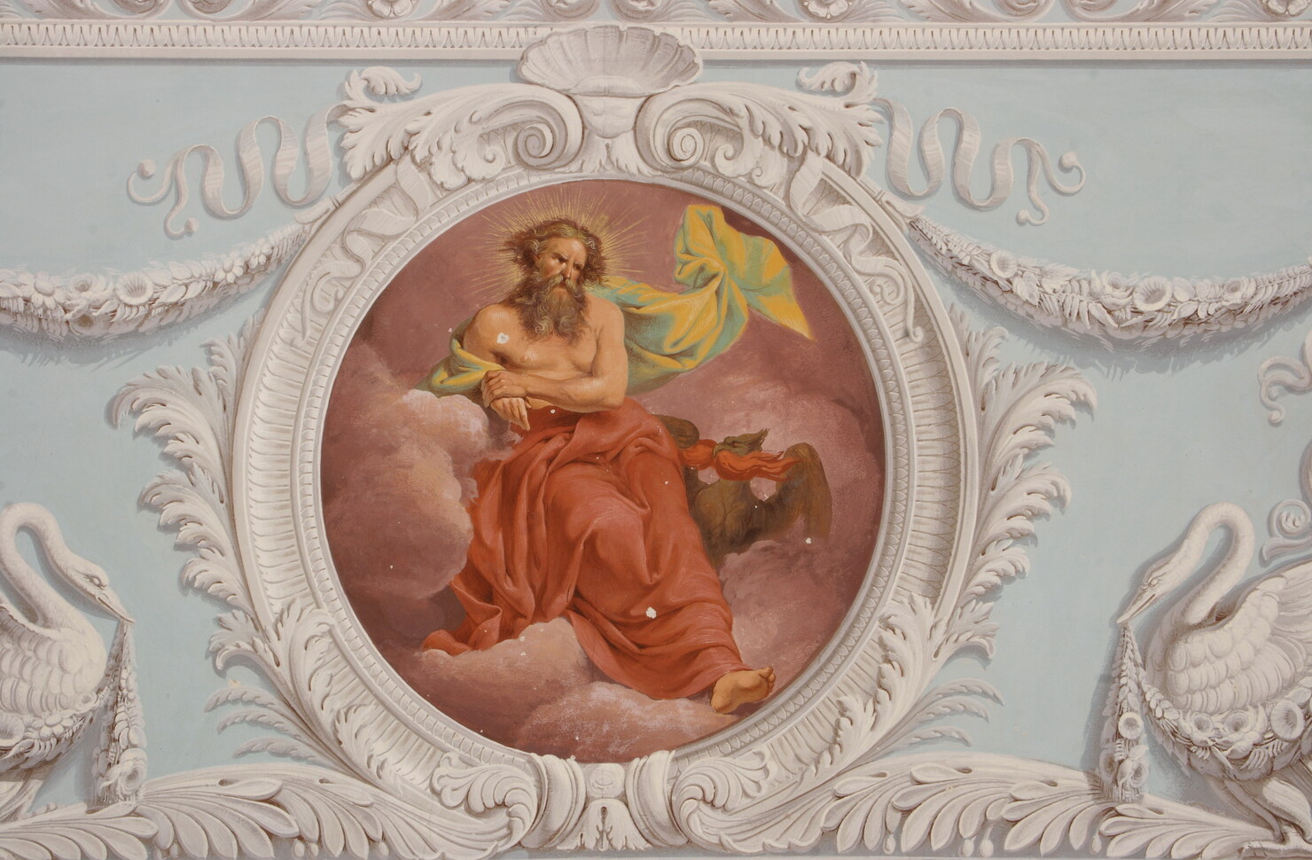 Giove (dipinto, elemento d'insieme) di Danielli Michele Cesare (metà XIX)