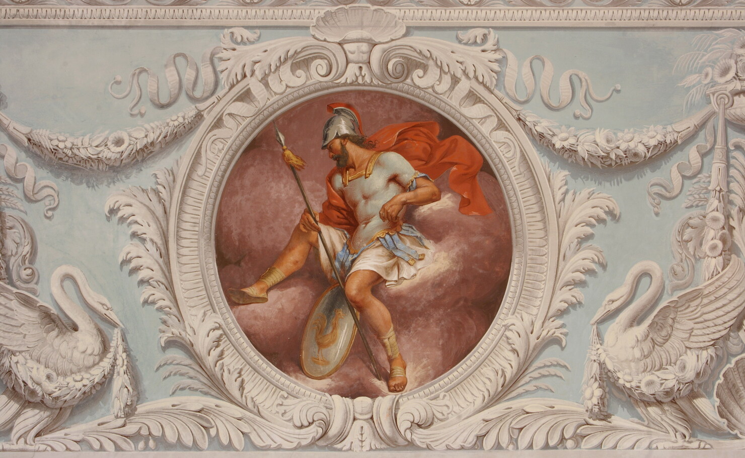 Marte (dipinto, elemento d'insieme) di Danielli Michele Cesare (metà XIX)