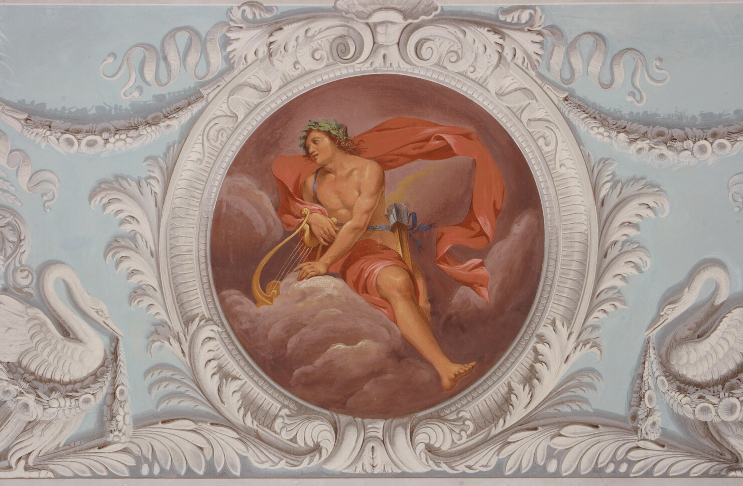 Apollo (dipinto, elemento d'insieme) di Danielli Michele Cesare (metà XIX)