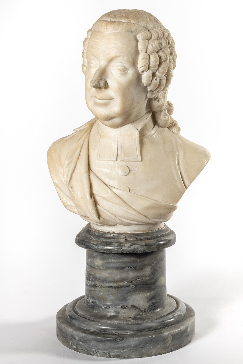 ritratto di Pietro Metastasio (busto, opera isolata) - ambito Italia settentrionale (metà XVIII)