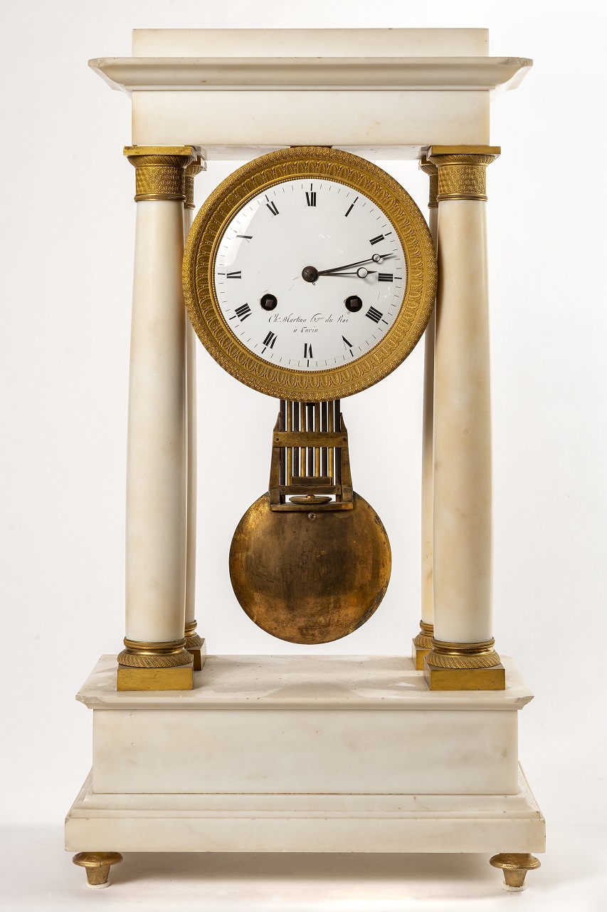 orologio - da mensola, opera isolata di Martina - bottega torinese (secondo quarto XIX)