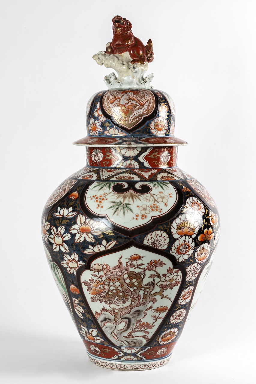 vaso, coppia - bottega giapponese (XVII/ XVIII)