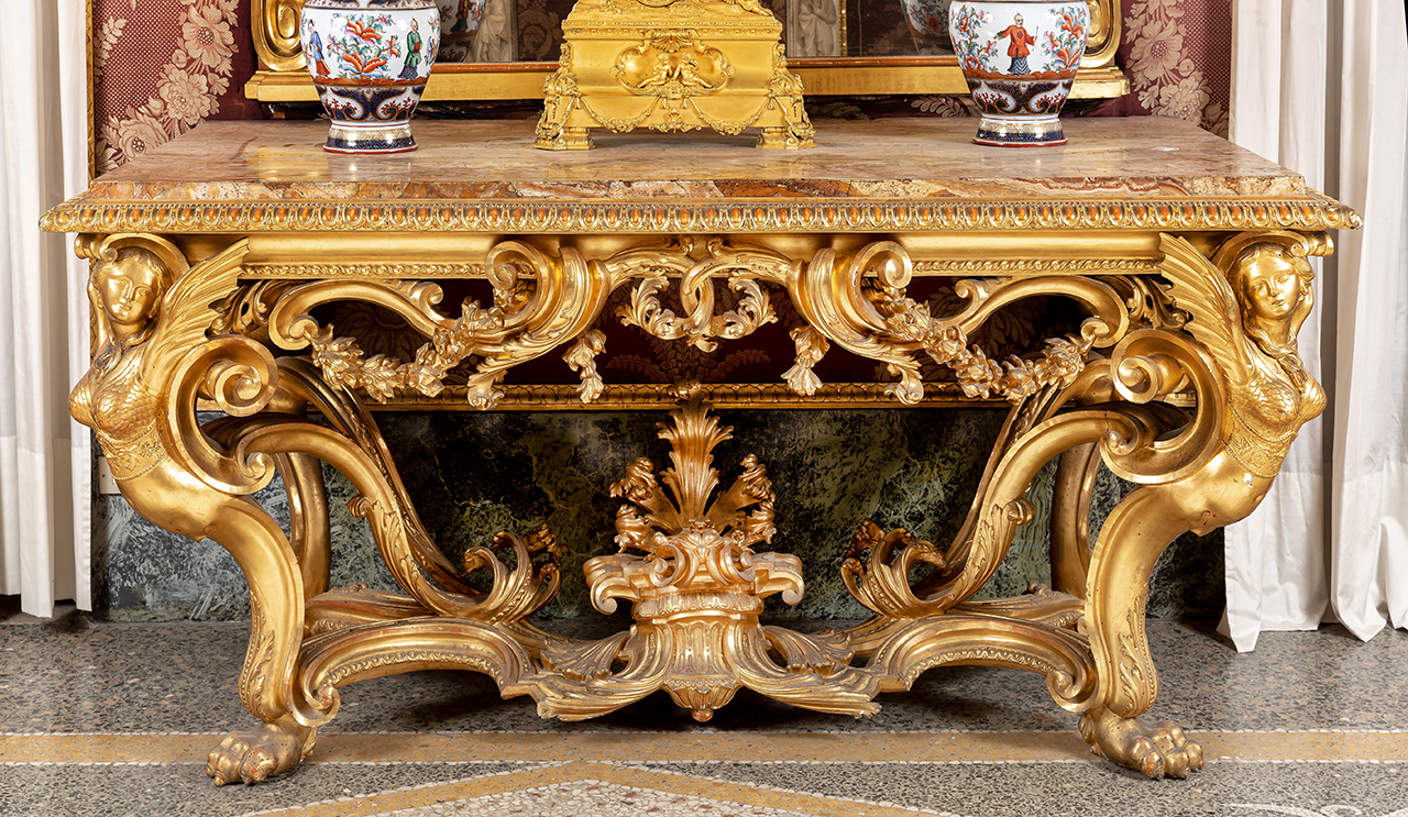 console, opera isolata - bottega ligure (prima metà XIX)