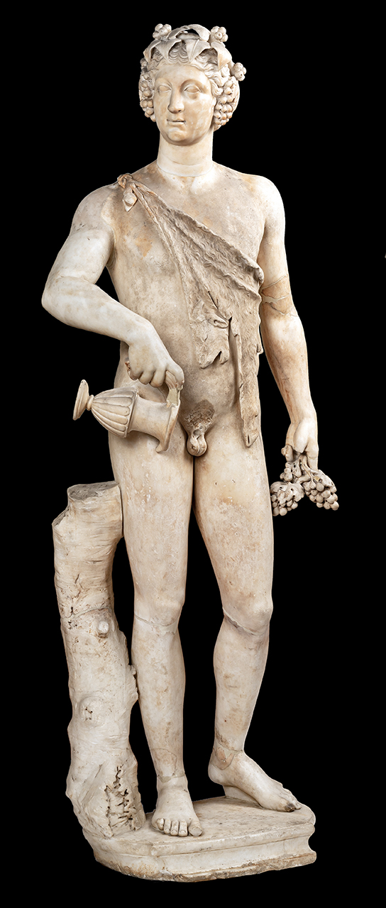 Bacco (statua, opera isolata) - ambito romano (II a.C./ I a.C)