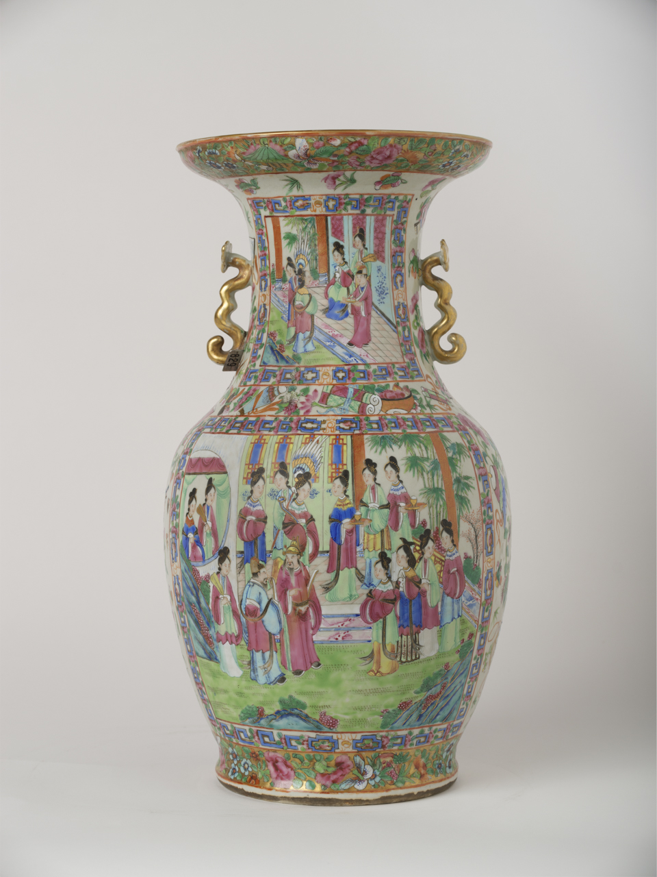 vaso, coppia - bottega cinese (seconda metà XIX)