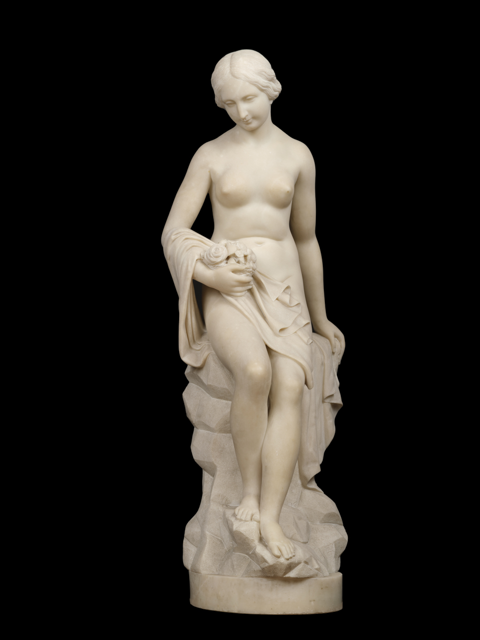 Venere al bagno (statua, opera isolata) di Rubatto Carlo (metà XIX)