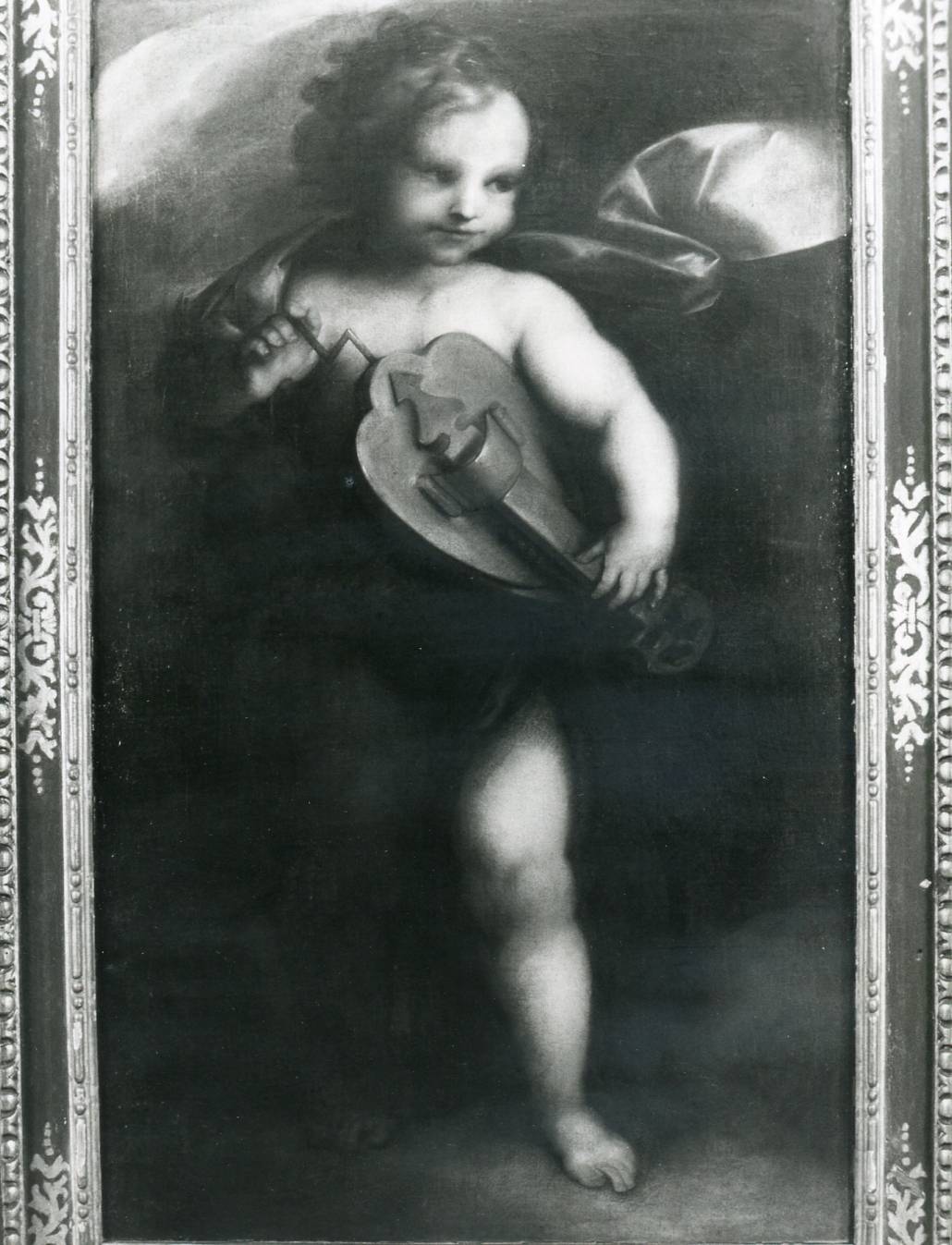 putto musicante (dipinto, opera isolata) di Allegri Antonio detto Correggio (sec. XVI)