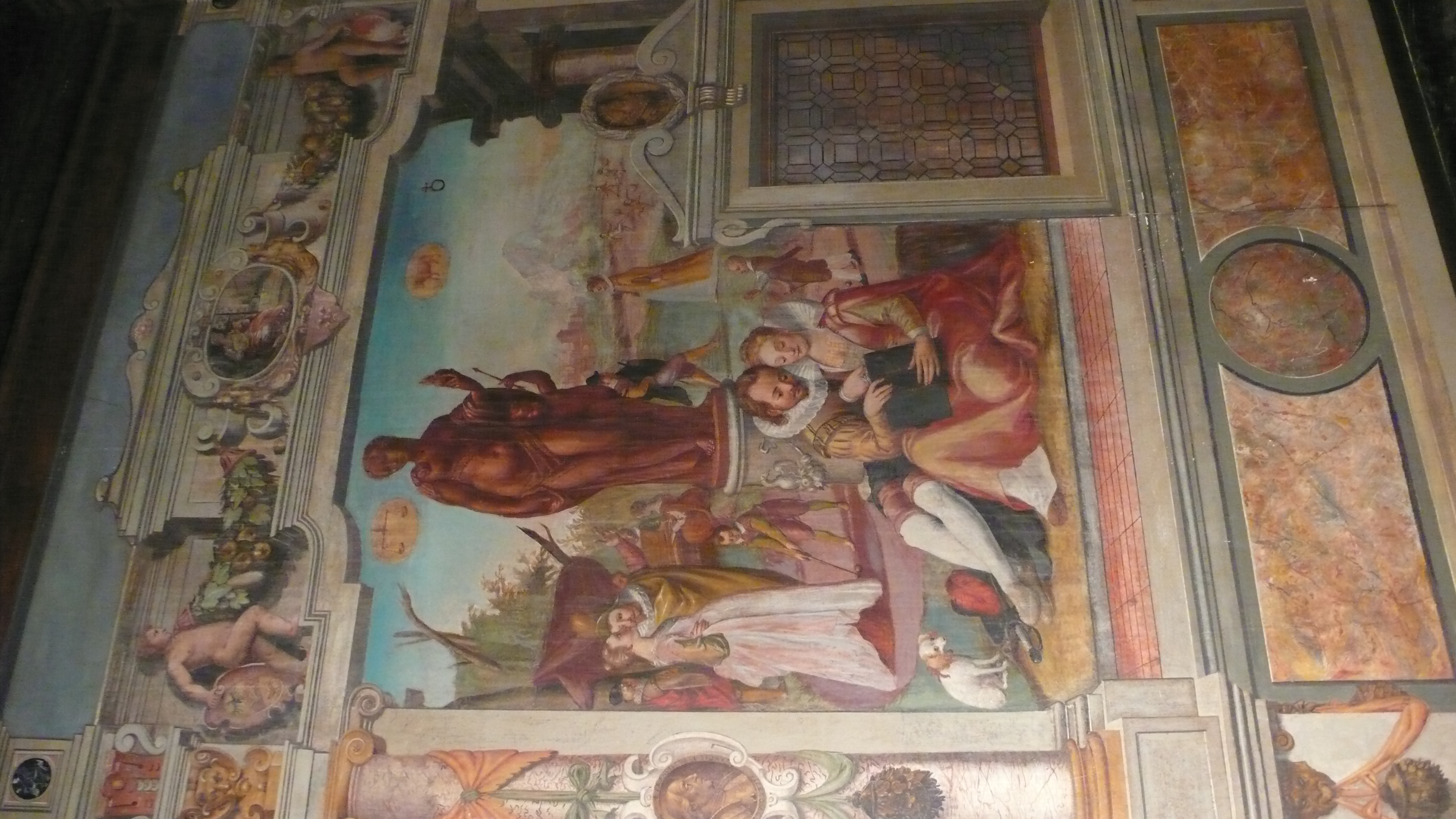 Segni dello Zodiaco (dipinto, ciclo) di Zuccari Federico (attribuito) (inizio sec. XVII)