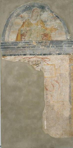 Santa martire (dipinto, elemento d'insieme) di Stella Fermo detto Fermo da Caravaggio (cerchia) (prima metà sec. XVI)