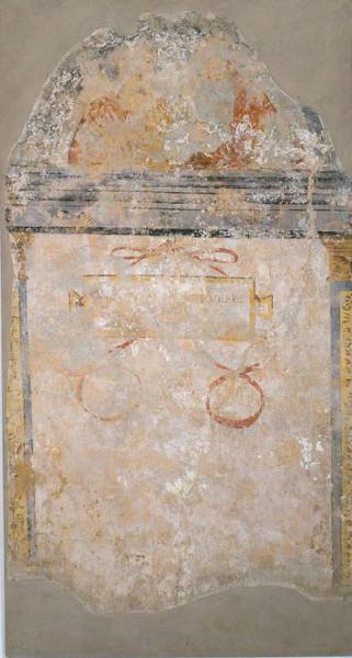 santo (dipinto, elemento d'insieme) di Stella Fermo detto Fermo da Caravaggio (cerchia) (prima metà sec. XVI)