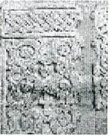 pluteo, elemento d'insieme - ambito carolingio (sec. IX)