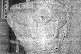 capitello, elemento d'insieme - bottega italiana (sec. XI)