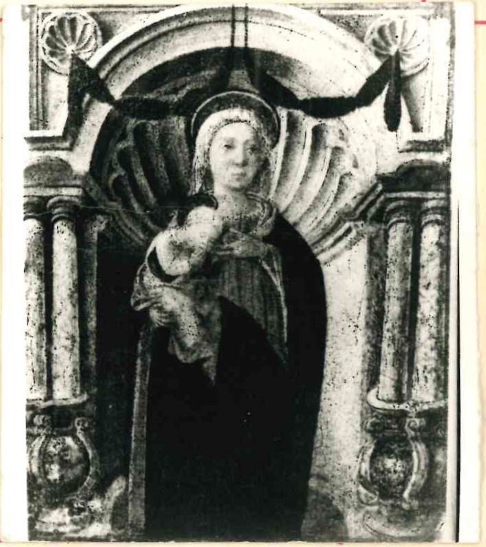 Madonna col Bambino (dipinto, opera isolata) di Lippi Filippo (attribuito) (sec. XV)