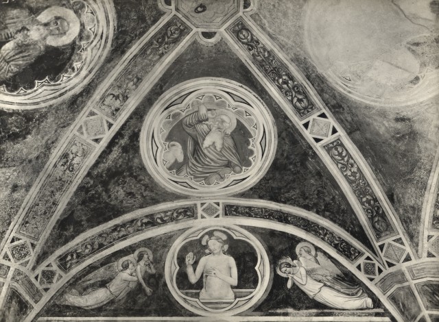 sacrificio di Isacco (dipinto, elemento d'insieme) - ambito lombardo (sec. XIV)