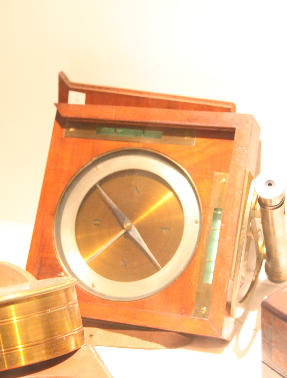 bussola topografica - ambito italiano (ultimo quarto XIX secolo)