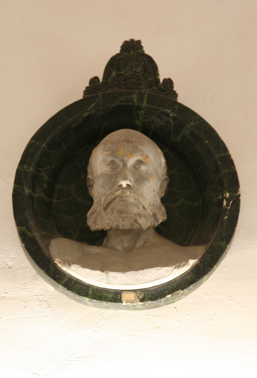 Ritratto di Girolamo Segato (rilievo, opera isolata) - ambito italiano (seconda metà XIX secolo)