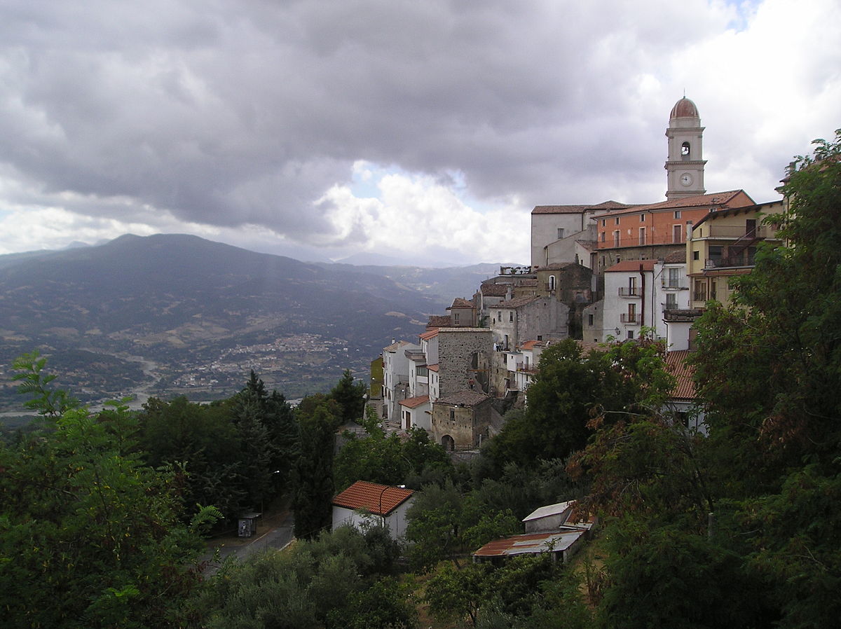 centro storico, montano, difensivo, Chiaromonte (IX-X)